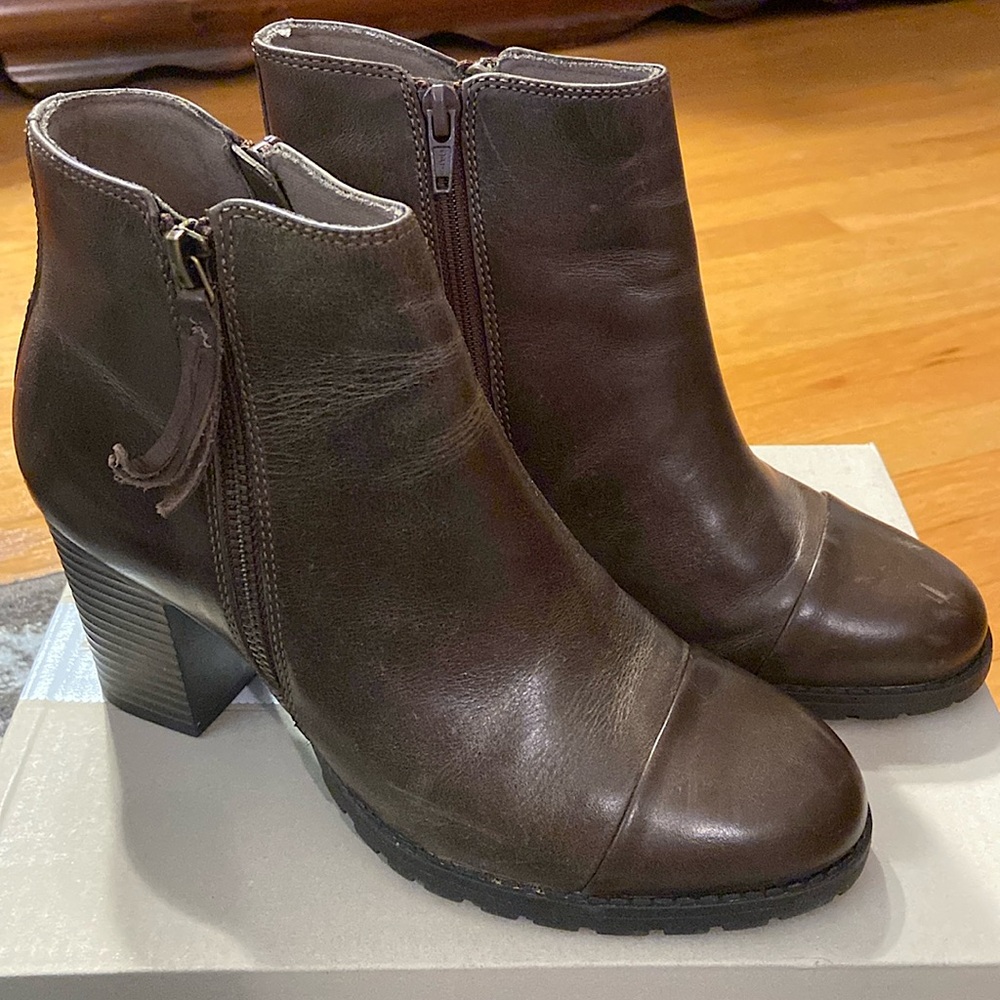 Ckarks Leather Boots - DONATING SOON!!